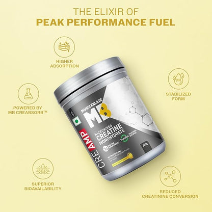 MuscleBlaze-Creatine Monohydrate CreAMP