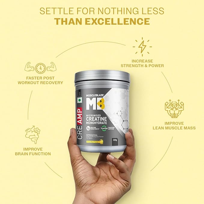 MuscleBlaze-Creatine Monohydrate CreAMP