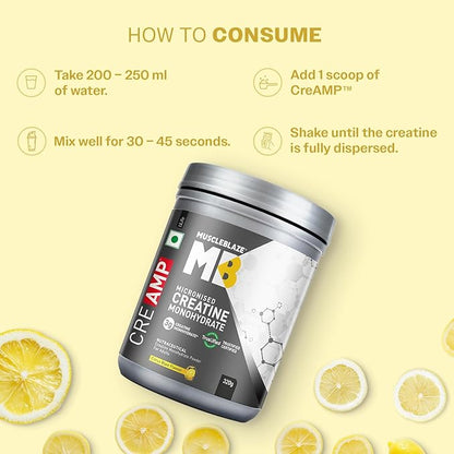 MuscleBlaze-Creatine Monohydrate CreAMP