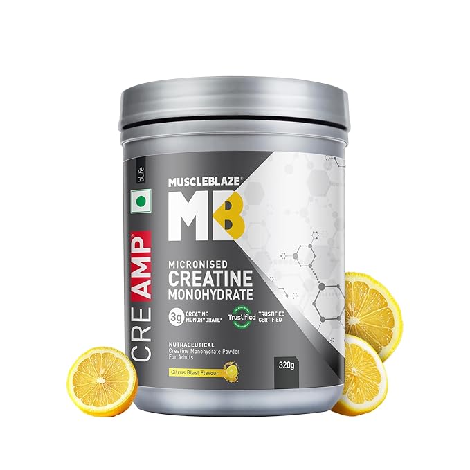 MuscleBlaze-Creatine Monohydrate CreAMP