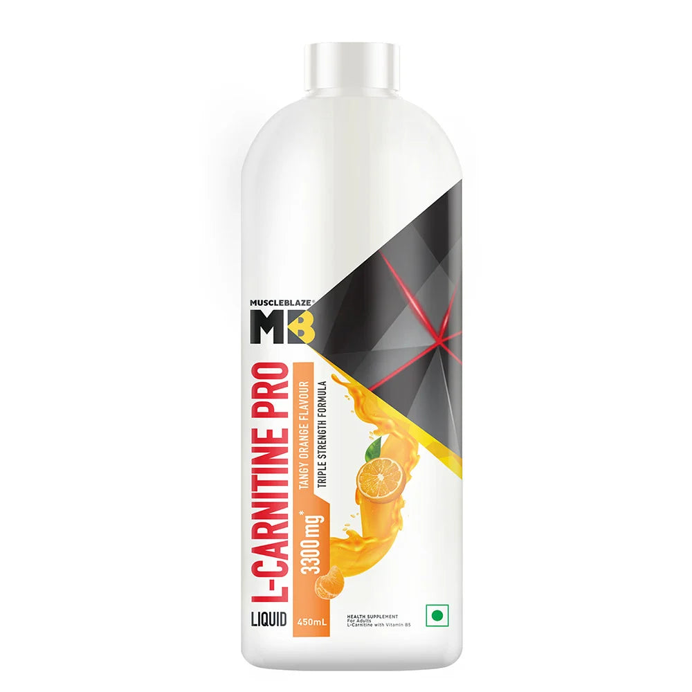 MuscleBlaze L-Carnitine Liquid for Fat Metabolism & Energy — 450ml